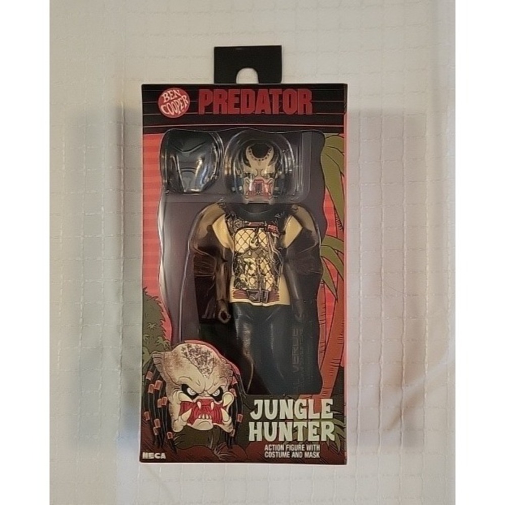 NECA Ben Cooper Predator‎ Jungle Hunter #38 with Costume & Mask 5.5" Figure 2025